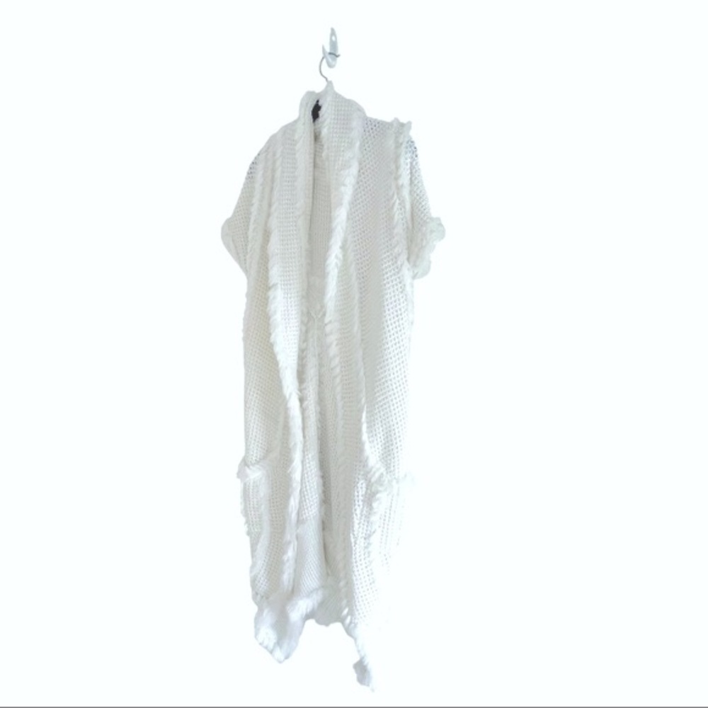 NWOT | Dolce Cabo Knit Cardigan with Fur Detail
